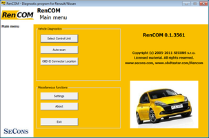 Rencom Supported Renault Megane Ii 02 08 Control Units